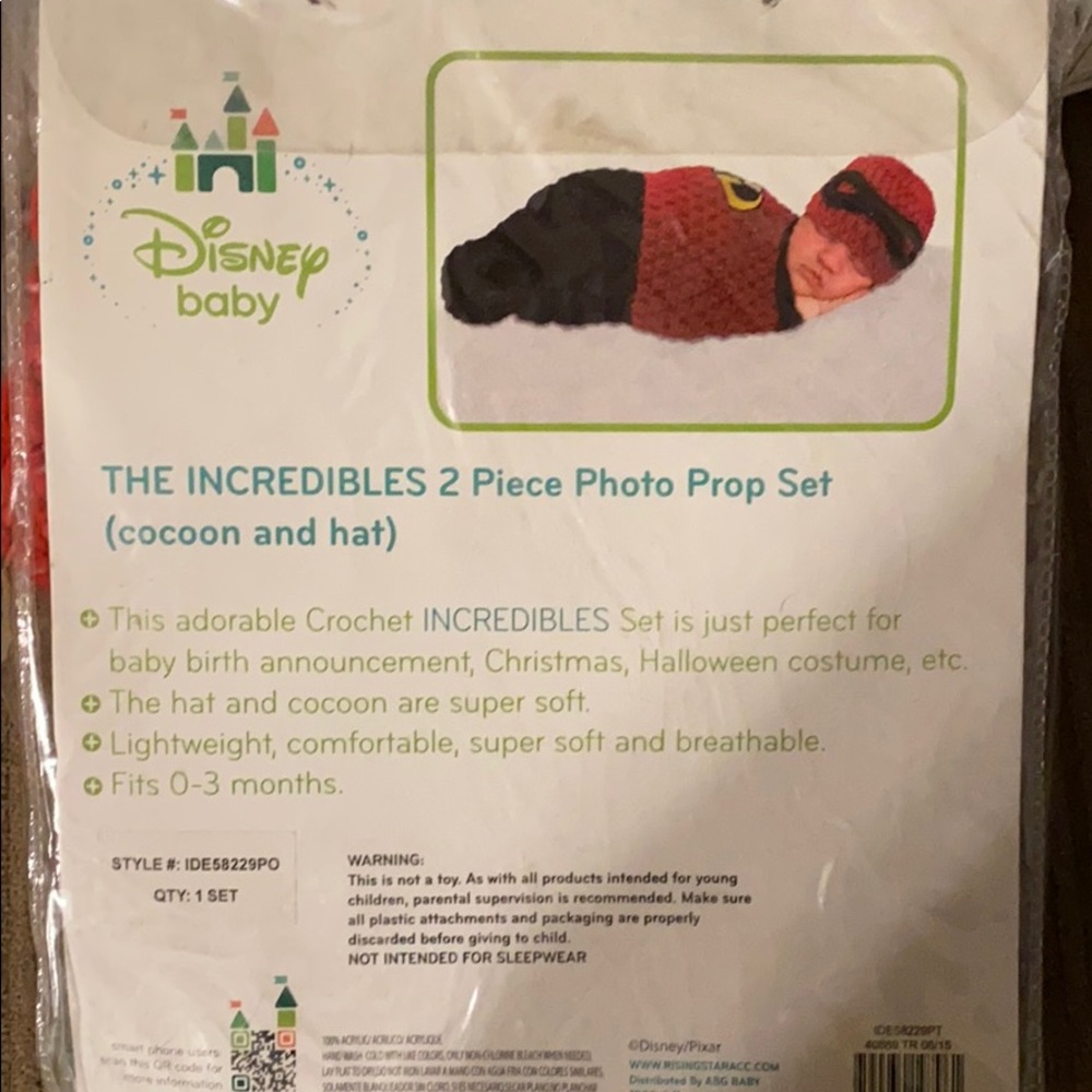 Infants costume photo prop suit